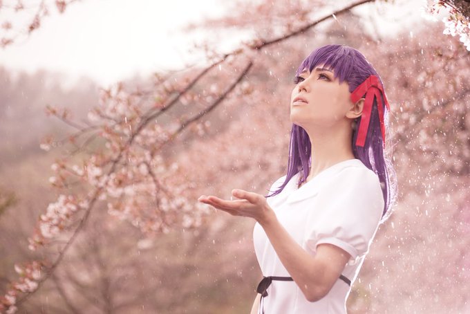 CosplayFate/stay night  Heaven's Feelずっと桜撮るぞって計画立てたけど行ったら雨でし