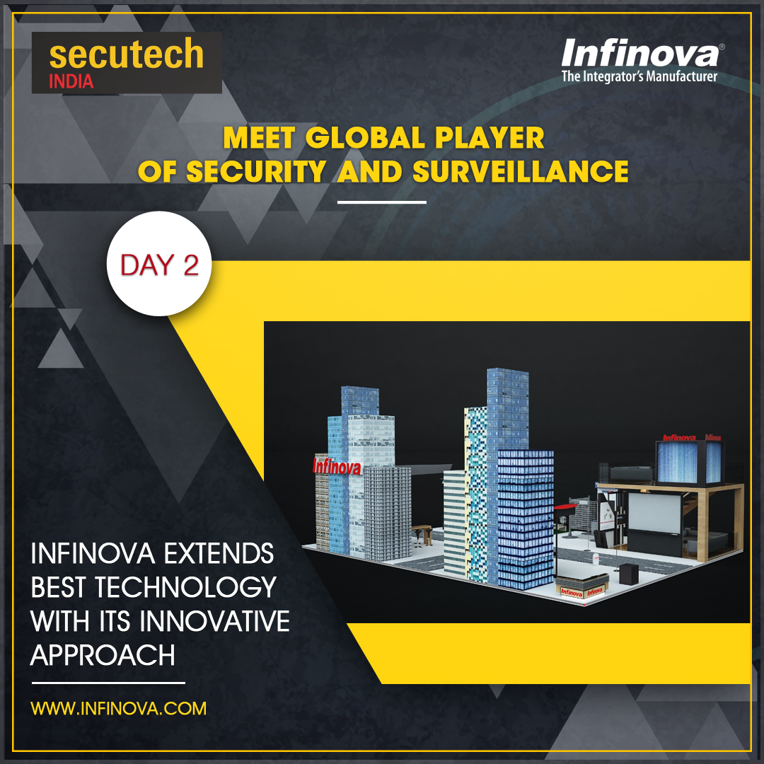 infinovagroup's tweet image. Have you experienced the best security and surveillance technology? If not yet, then now is the opportunity to! Meet us at Secutech Expo- 2018 and also do not miss to experience the ‘augmented reality’ at Infinova’s Booth
#Infinova #BombayExhibitionCenter #Secutech #SecutechExpo
