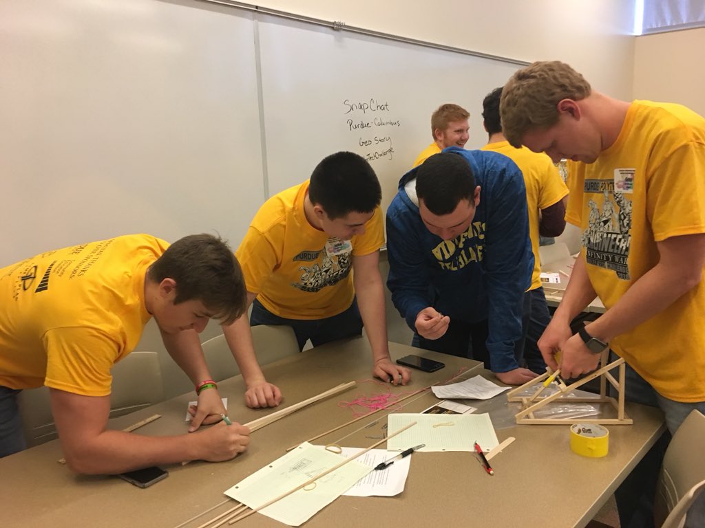 aparmer00's tweet image. Shield it!
Create a device to shoot the little guys into the buckets!  Different distances, different points. 
Boiler Tech Field Trip today!  Such an awesome day!  Like this for us...it’s a competition...we may get a really awesome TROPHY! #boilertech #purduecolumbus#northdecatur