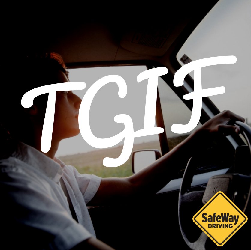 SafeWayCypress's tweet photo. Driving into the weekend like 😎🙌🏽✌🏽
...Do you have any fun plans happening? Whatever you do - make sure you #ArrivetheSafeWay! https://t.co/vg9MgvUZqX