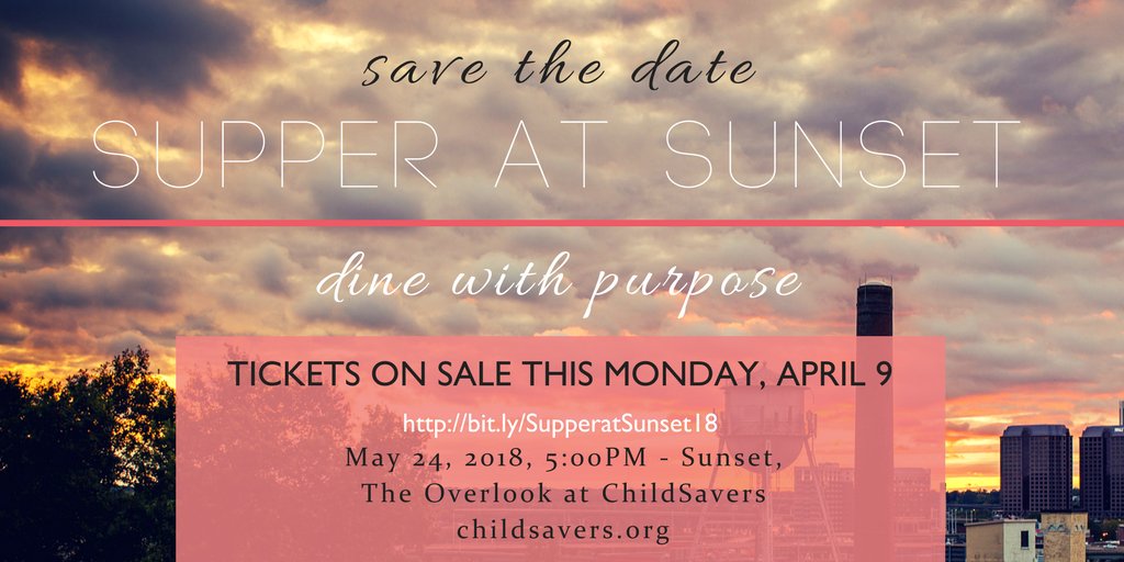 ChildSaversRVA's tweet photo. #SupperatSunset tickets go on sale Monday at https://t.co/COiEXNf9rt Food by: @MetzgerRVA @SaisonRVA @BrennerRVA #dinewithpurpose #RVA #nonprofitevent https://t.co/Sacf0sdlJS