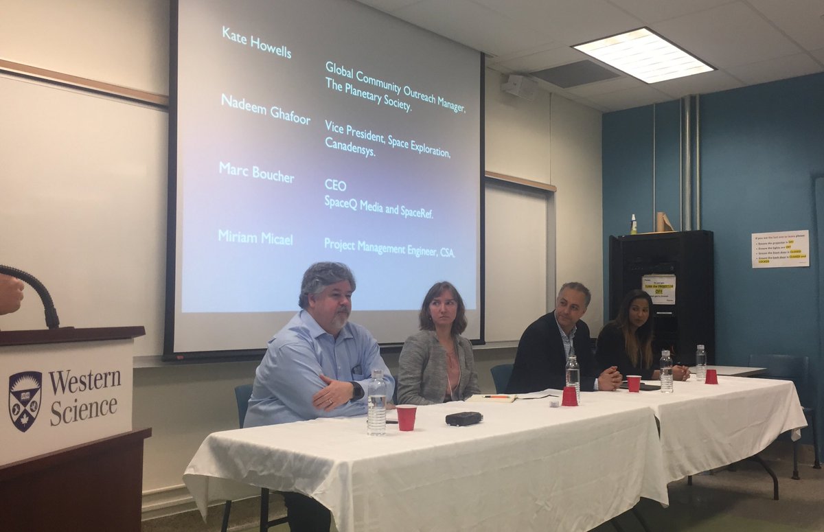 Gordon Oz Osinski (@drcrater) on Twitter photo A common theme already at <a href="/westernuCPSX/">westernuSpace</a> SPACE DAY is the need to communicate the excitement & benefits of #Space to Canadians #cdnspace A common theme already at <a href="/westernuCPSX/">westernuSpace</a> SPACE DAY is the need to communicate the excitement & benefits of #Space to Canadians #cdnspace