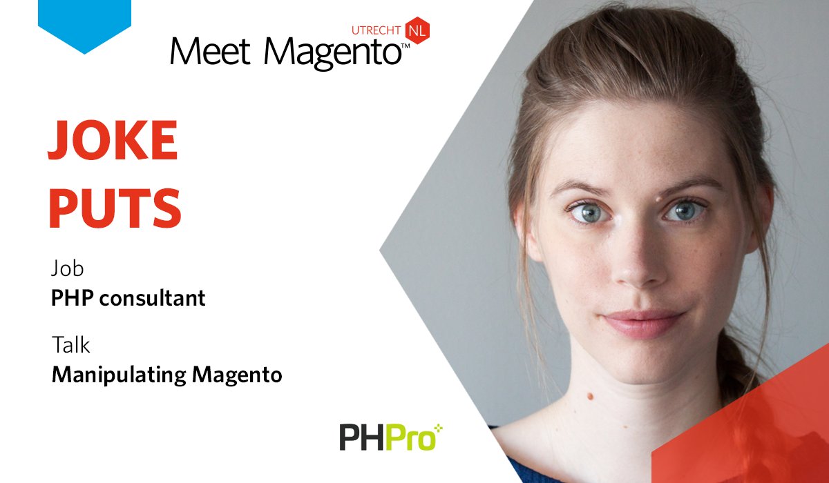 Dutchento_EN's tweet photo. Speaker announcement! @JokePuts from @PHProtweets will be talking about "Manipulating Magento" at #MM18NL!

https://t.co/YDAopNyjZs https://t.co/Gy30R50xAf