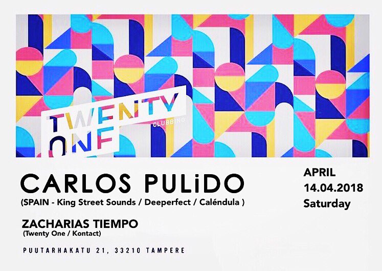 CarlosPulidodj's tweet photo. FINLANDIA TOUR 🇫🇮 I am very excited about the dates that are coming ... #helsinki #tampere #turku #tour #twentyone #afterdark #finestsugart #carlospulido https://t.co/DF0ddP1CtX