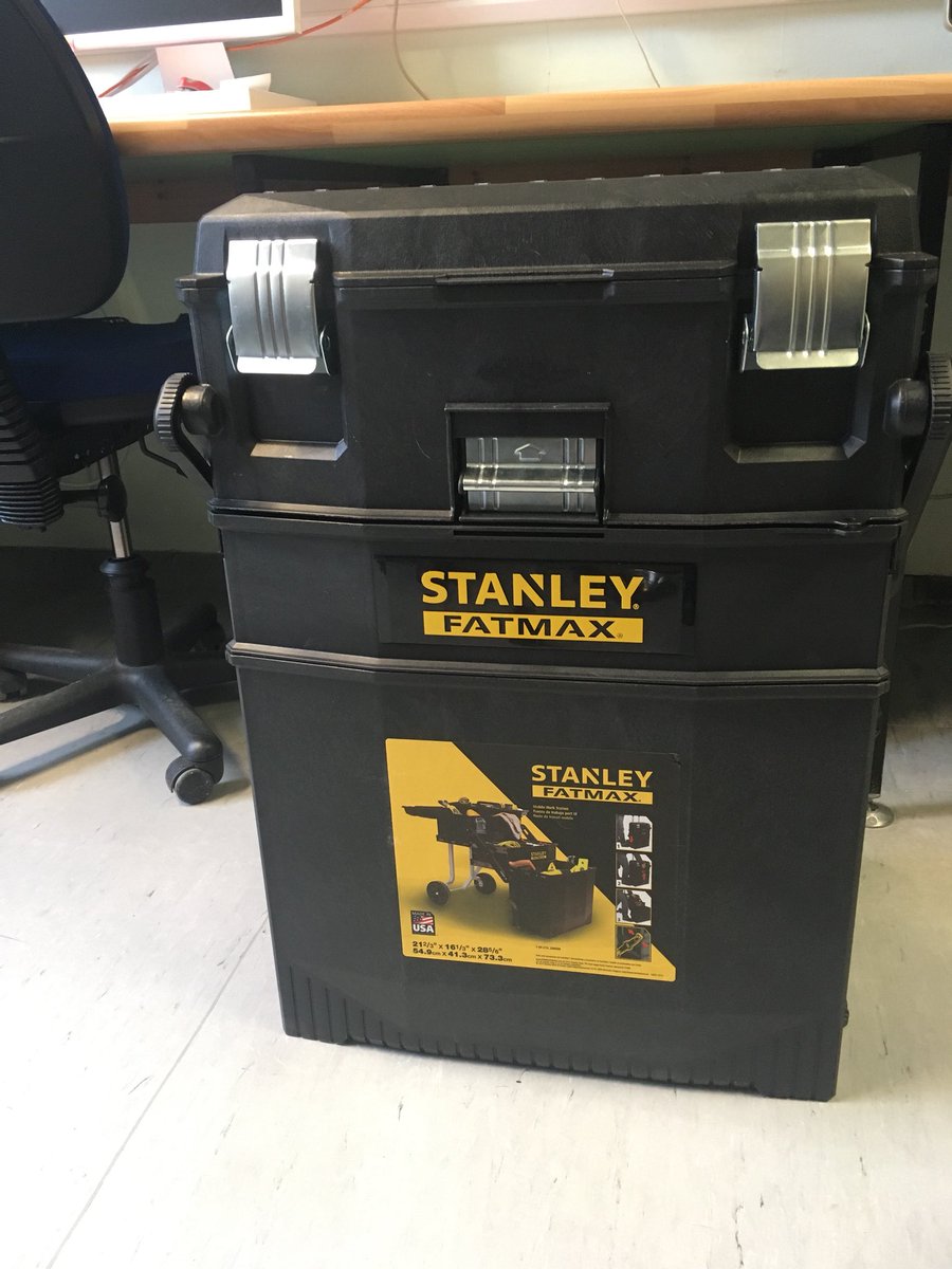 kirstynbrunker's tweet photo. My new #labinasuitcase is an absolute BEAST! Taking this out to Tanzania in couple of weeks fully stocked for some #rabies #realtimesequencing and training https://t.co/foPDGc3PR9