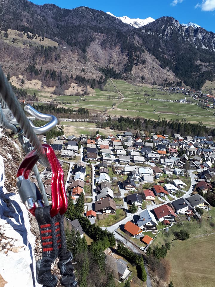 KranjskaGora's tweet photo. Sunny via ferrata Mojstrana #viaferata @SunnySideofAlps @SloveniaInfo https://t.co/AwF7tKuurW