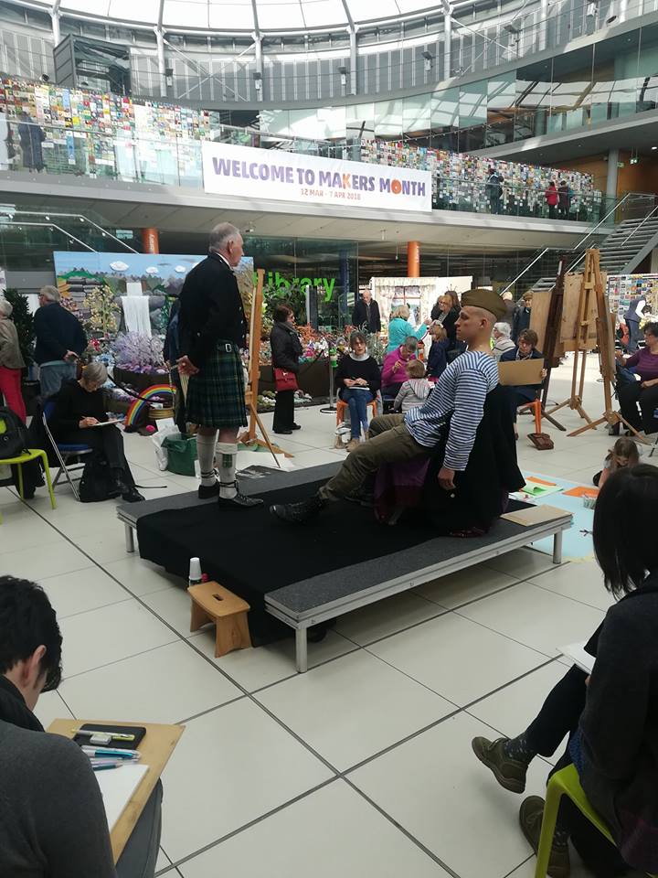 Norwich20Group's tweet photo. .@The_Big_Draw is on the go! #MakersMonth @TheForumNorwich #drawing #Norwich #thebigdraw (Photo by @francesmartin66) https://t.co/npqB0FUEwT