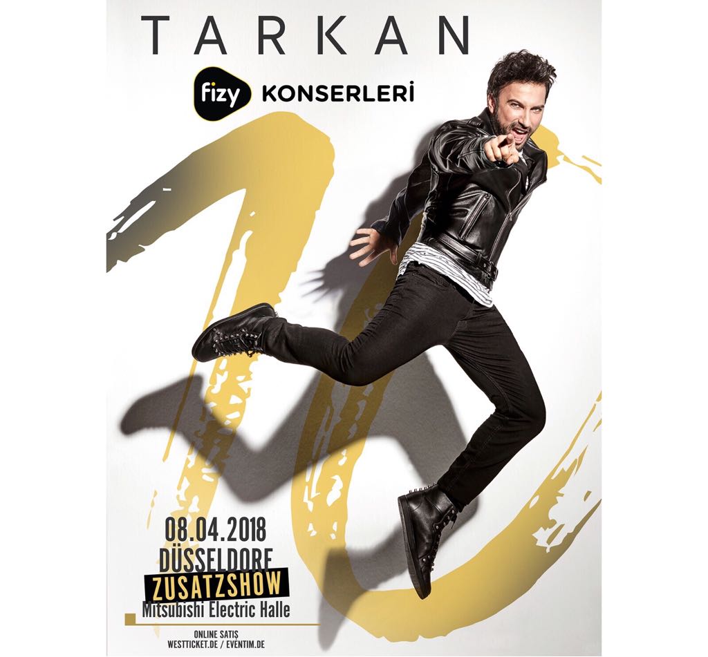 DÜSSELDORF !! TARKAN konserlerine hazır mısınız ?!! 🎼🎵💥
Düsseldorf 2. show biletleri için; 
👇
@eventimDE @westticket 
#mitsubishielectrichalle