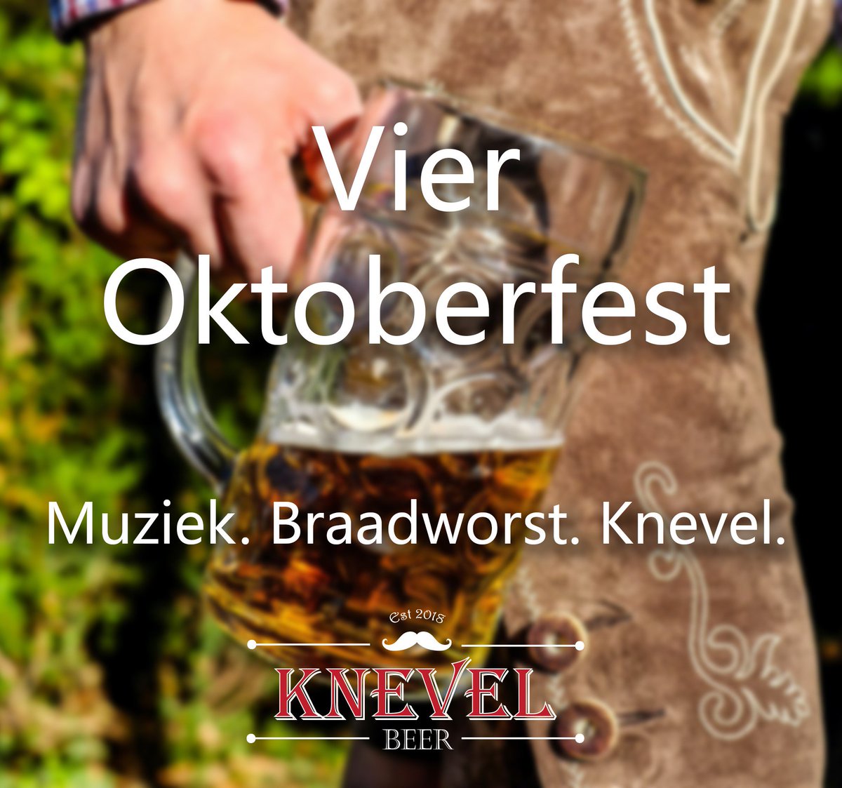KnevelBeer's tweet photo. Vier oktoberfest met Knevel! #Oktoberfest #Knevel https://t.co/HXei2sAZXT
