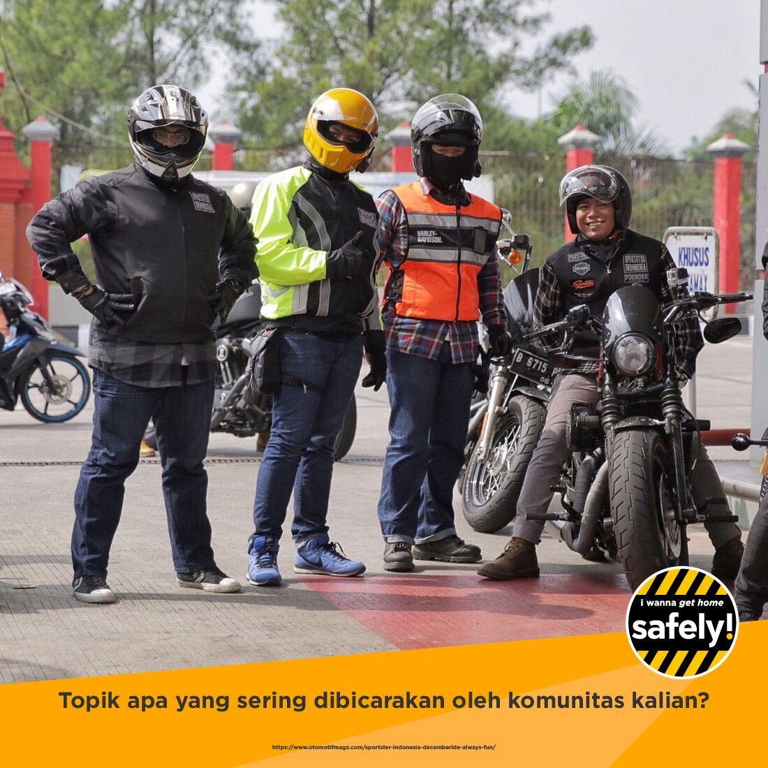 Di komunitas motor kalian, topik apa sih yang sedang hangat dibicarakan? Share dong.