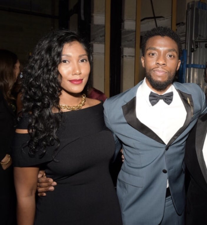 QHMShow's tweet photo. Sad news ladies, Black Panther aka @chadwickboseman is officially off the market with his beautiful singer girlfriend #SimoneLedward
#straightnochaser https://t.co/QpygyKeDNV