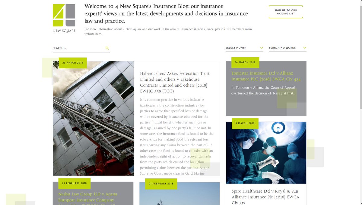 4NewSquare's tweet photo. Never miss a post: sign up here to receive our @4NewSquare insurance blog updates sent straight to your inbox https://t.co/GejhUu674R #insurancelaw #insurancedisputes https://t.co/lXQsFrad7N