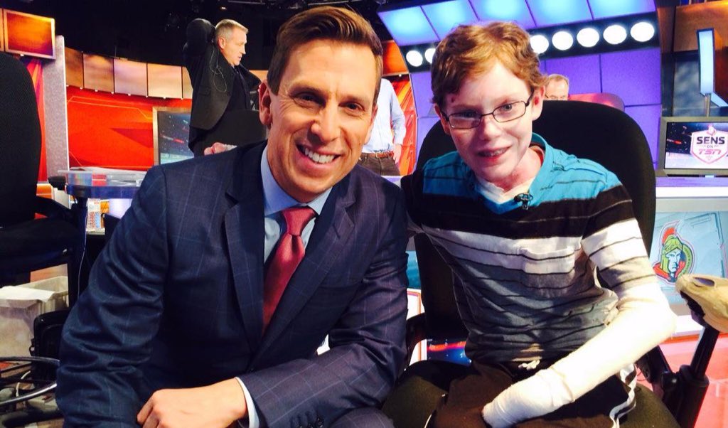TSNHockey's tweet photo. The TSN family is saddened by the loss of our dear friend Jonathan Pitre.
 
We share our condolences with his mother Tina Boileau and his family and friends. We’ll miss you, Jonathan. https://t.co/G7ZLB6BSCY https://t.co/jZhYYnaz3h