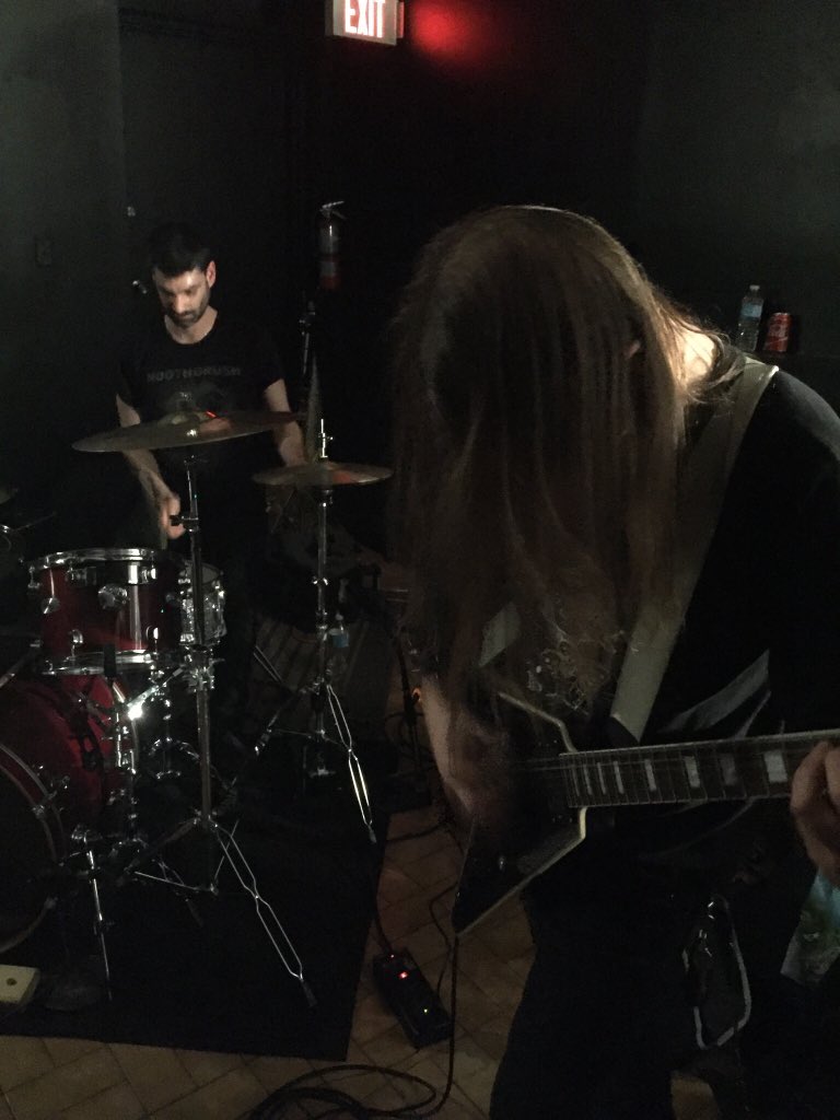 Voidhanger2's tweet photo. Great set of bestial #blackmetal / #deathmetal from #ProfaneOrder last night. New EP is crushing, be sure to check it out.
#metal #heavymetal https://t.co/KfZbqfoSee