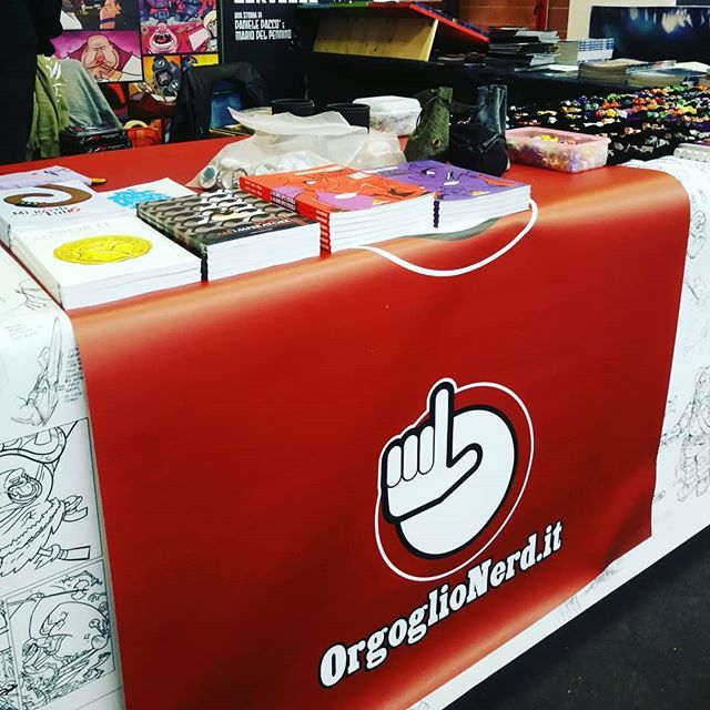 orgoglionerd's tweet image. In allestimento, ci vediamo allo stand A36 da #nolandscomics #modenaplay