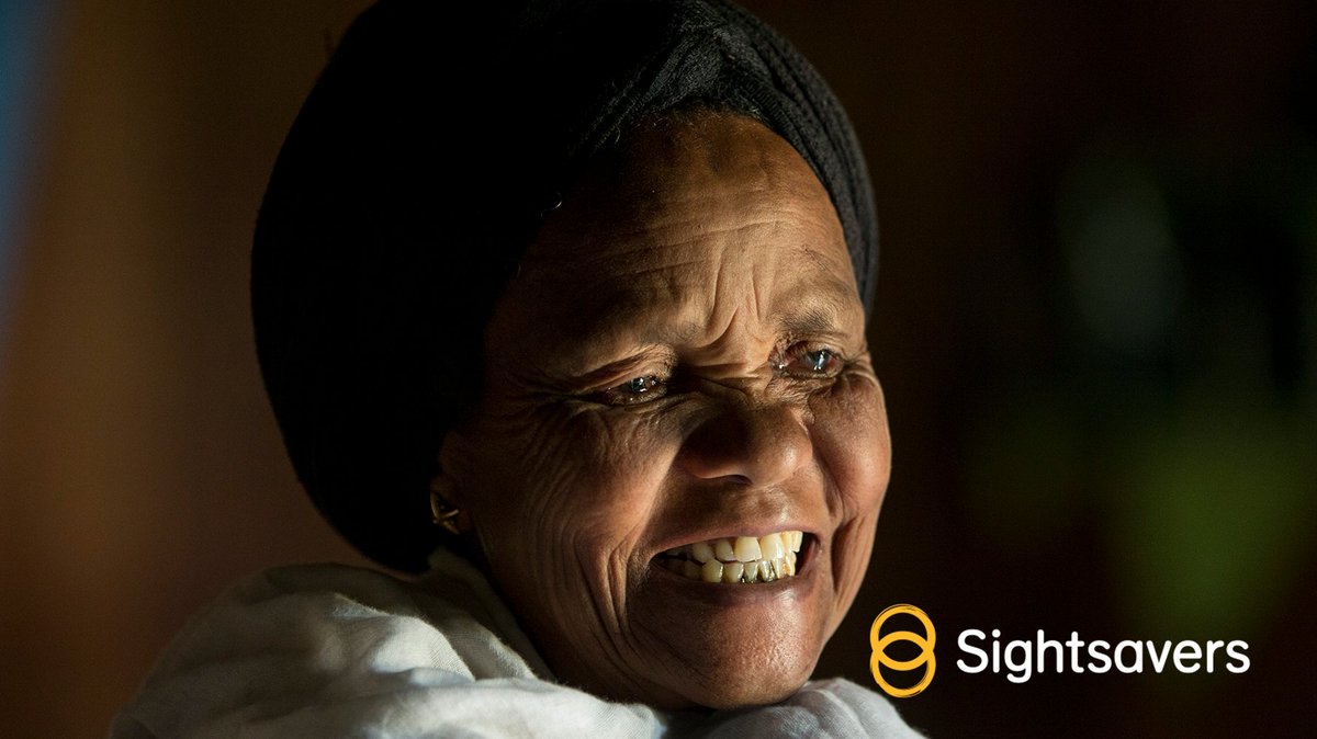 'Since the operation I have learnt about the importance of washing my face and hands and keeping my house clean.' After her operation, Yabiy in Ethiopia knows how to stop blinding trachoma from spreading. #WomensEyeHealth