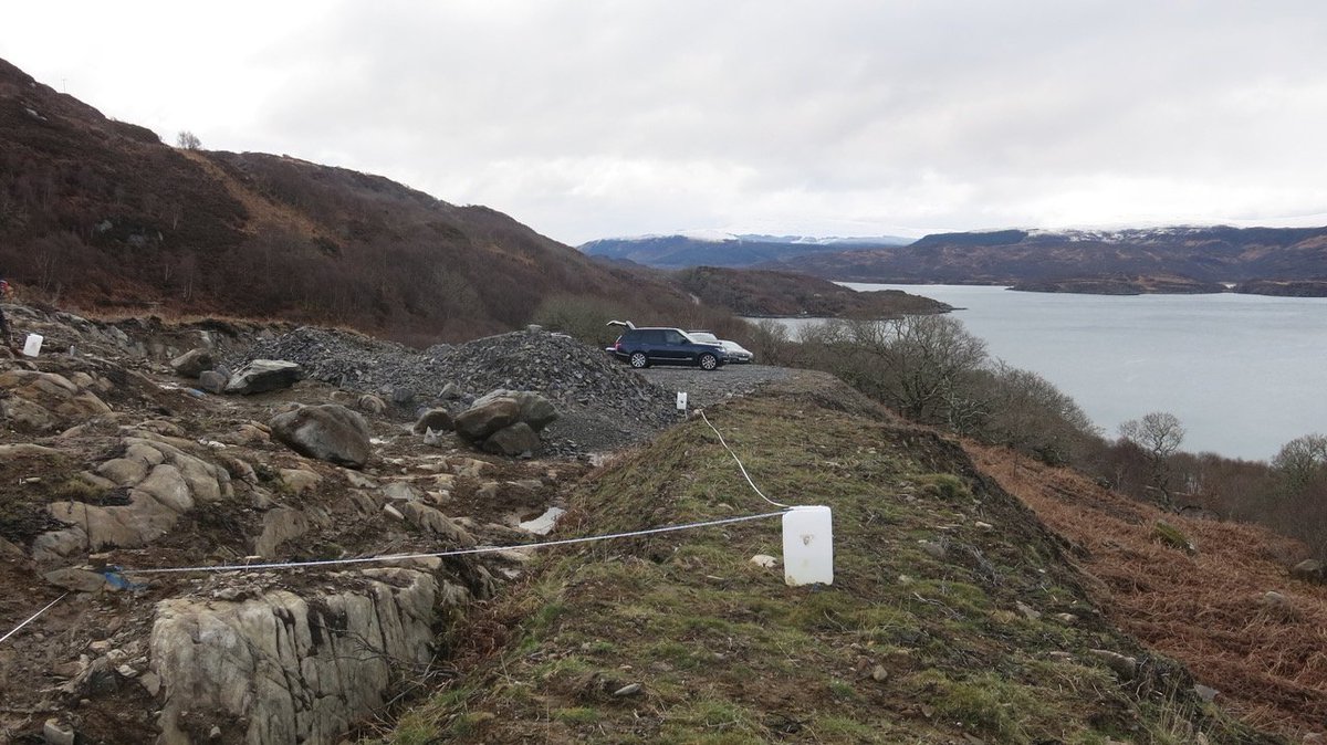LornMacnealArch's tweet photo. Setting out of new house on the hillside at Glenborrodale with the client, contractor and engineer #newhouse #Scotland #architecture #hillsideviews #ScottishHighlands #Scottishwestcoast #Glenborrodale #GlenmoreBay #settingout https://t.co/eSfxS8HQHL