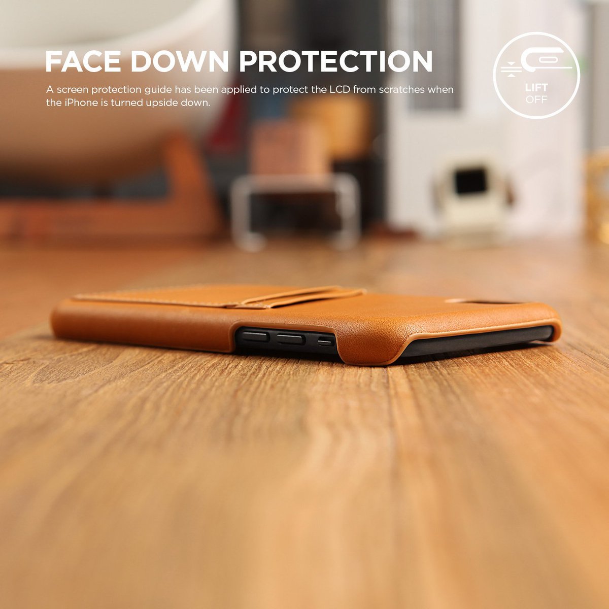 Elago_IND's tweet photo. Lift-off feature are applied to our Elago Genuine Leather case for iPhone X to protect your screen.

#elago #elagoindonesia https://t.co/yF4BsXjue5