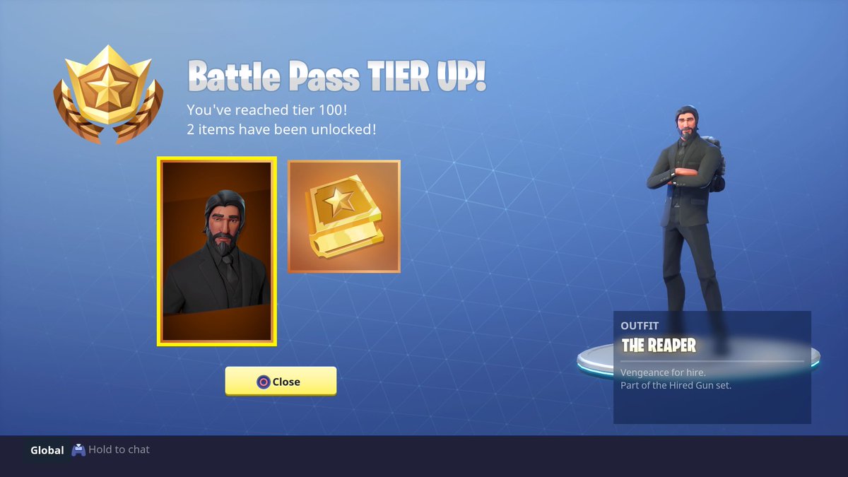 ITZ_KEIR's tweet photo. We finally done tier 100 lets gooooooo #Fortnite  #PS4share https://t.co/iQBYirJEE6