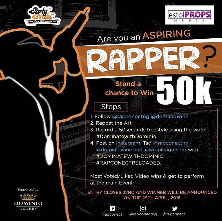 RAPCONECT's tweet photo. How hot is your freestyle skill? Think you can rap? Its time to show us what you have. #Rapconect has finally arrived! https://t.co/q5BmxsiRET