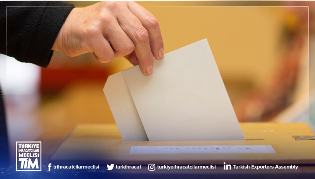 turkihracat's tweet photo. İhracatçı birliklerimizde seçim tüm hızıyla devam ediyor. Yeni seçilen başkan ve yönetim kurullarını tebrik eder, yeni görevlerinde başarılar dileriz. #Nisan sonuna kadar devam edecek seçim sonuçlarını takip etmek için: 
https://t.co/Ggg84oOPFM https://t.co/DJepW7U9Yi