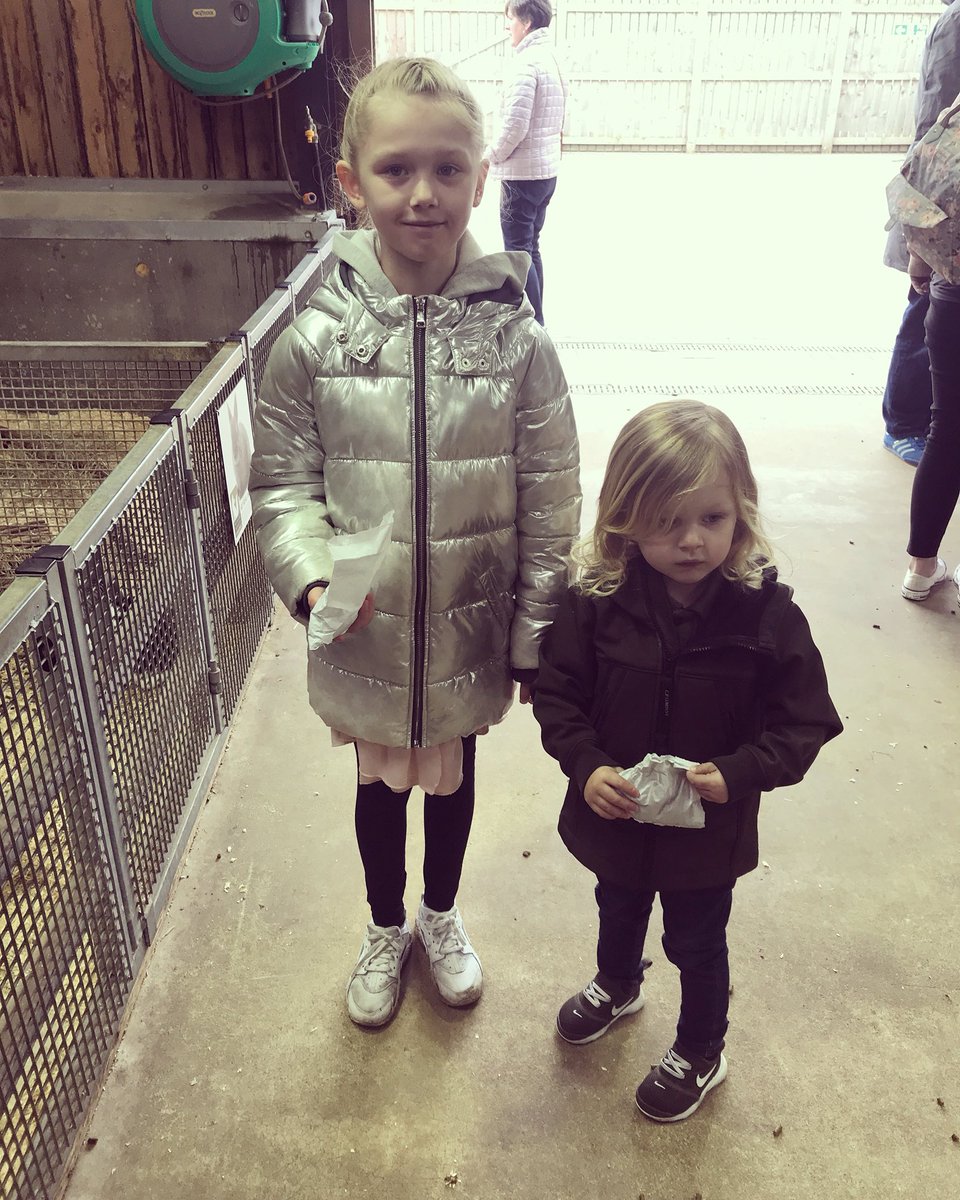 Lovely morning at the farm with my 2 little cuties #HalfTerm #LovingLife #Happiness #Blessed 😘🐑🐄🐖🐇💗💙🌸👌🏻🙌🏼 xx