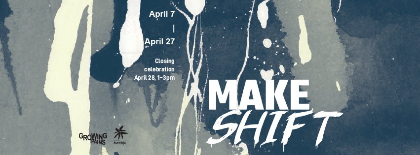 growingpainsart's tweet photo. This month we are doing things a little differently! Makeshift will see artists coming into the Growing Pains gallery and working on our walls! The exhibition will evolve over the month culminating to the final celebrations on April 28! #art #melbourne https://t.co/aAJBatcU8B