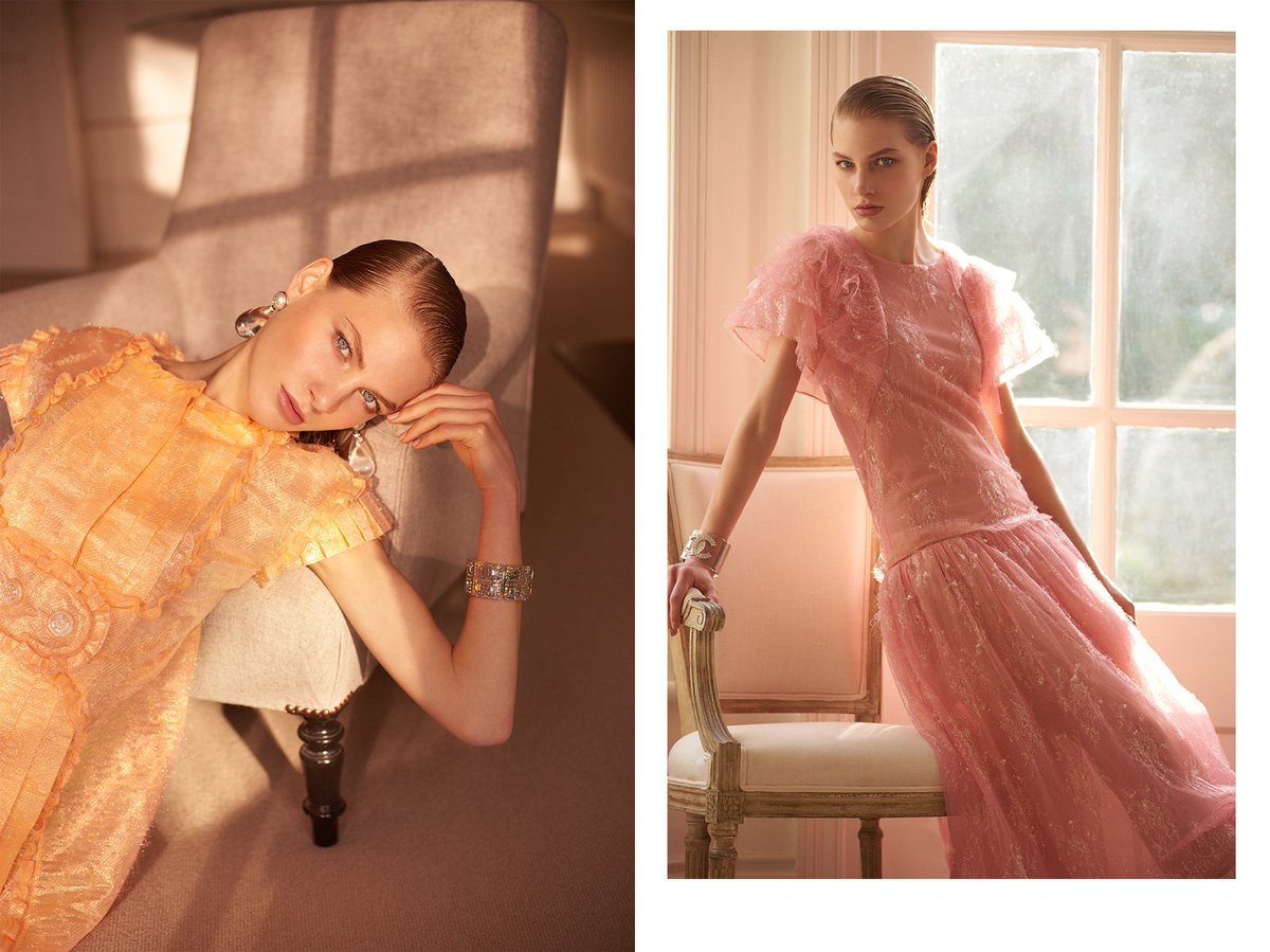 <a href="/CharlMarais_/">Charl Marais</a> romanticises warmer, more luxurious times spent relaxing in the countryside with this very special <a href="/LahaMagonline/">Laha Magazine</a> <a href="/CHANEL/">CHANEL</a> collaboration 🌸☀️✨ #styling #creativedirection <a href="/KrishanParmar_/">Krishan Parmar</a> @alexszabohair @agadoboszmakeup <a href="/CarolHayesMgmt/">Carol Hayes Mgmt</a> <a href="/Elite_London/">Yoshin Taor-Smith</a> #Chanel #Marais