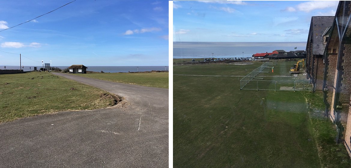Watts_Group's tweet photo. #WattsFridayView: This beautiful view was captured on site in Porthcawl, South #Wales, by our colleague Alex Hayes. Watts are the Fund Monitor on this project which involves the conversion of the Grade II listed buildingon the seafront into apartments. https://t.co/6C9KRypwps