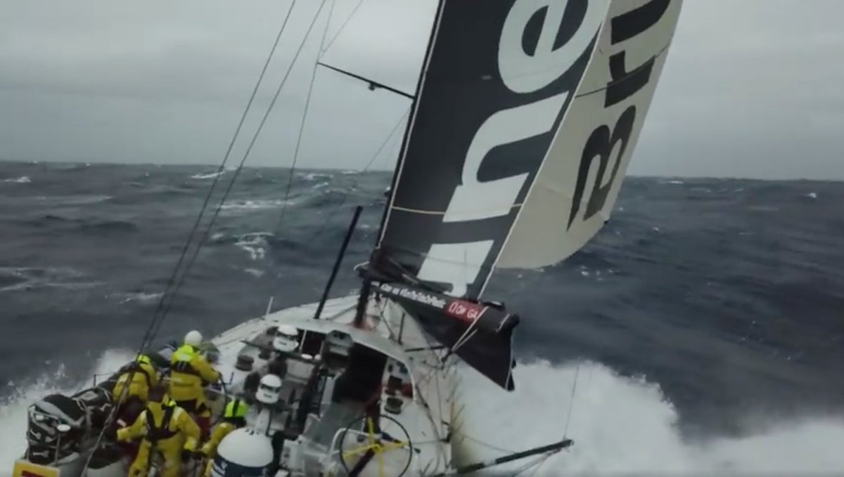Simply incredible <a href="/DJIGlobal/">DJI</a> drone footage from <a href="/Y_Riou/">Yann Riou</a> onboard <a href="/brunelsailing/">BrunelSailing</a> - linkedin.com/feed/update/ur…