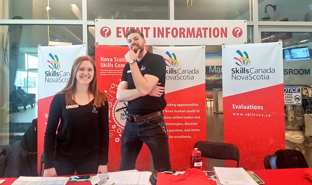 DigitalNS's tweet photo. Energy is high this morning at the @Skills_NS Skills Competition #proudsponsor #skillscomp2018 https://t.co/8hdPr0yrBJ