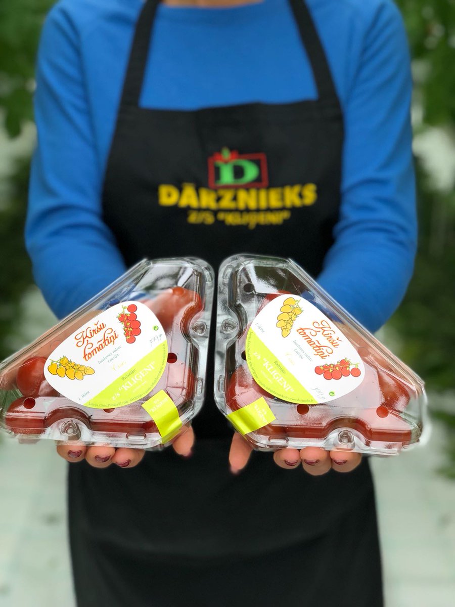 Pirmie ķiršu tomāti Cēsīs "Solo" veikalā.