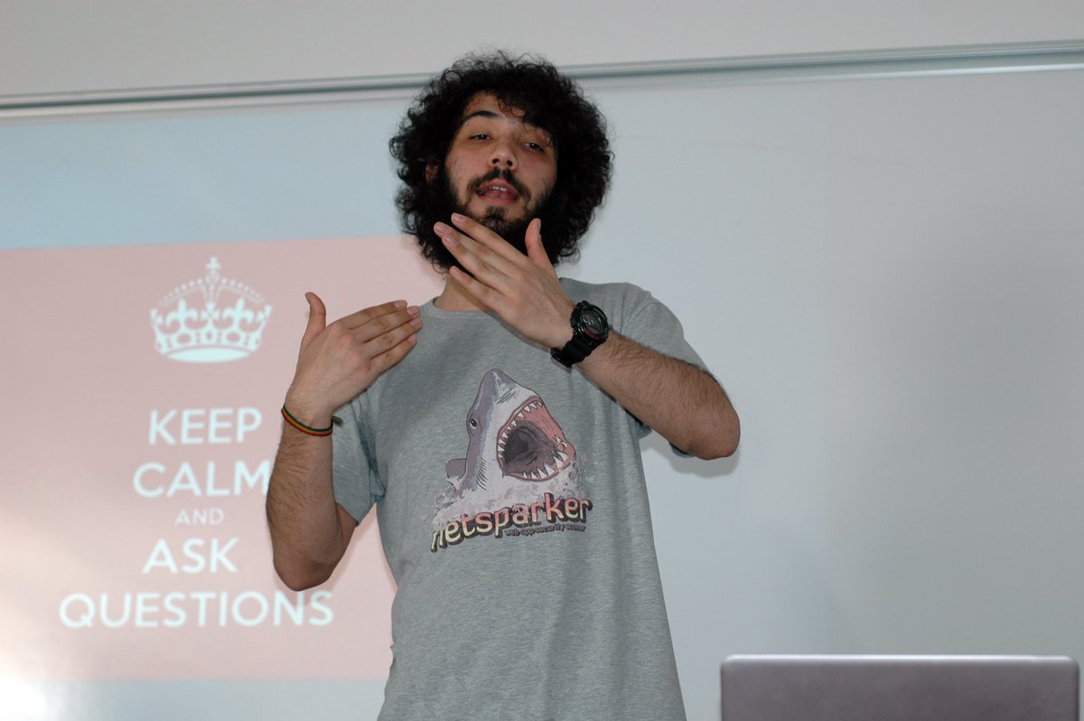 alkubvb's tweet photo. ALKÜ BVB kulübü tarafından Ağ Teknolojileri Haftası adı altında düzenlemiş olduğumuz etkinlik Netsparker şirketinde Security Researcher Ömer ÇITAK  ve Studyacourse kurucusu Ahmet Ferruh Öncü’nün katılımları ile gerçekleştirildi. https://t.co/fgNmPVKv1C