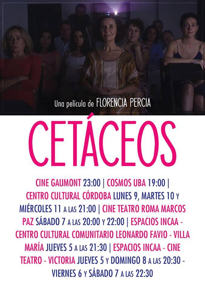 ¡En estas salas y horarios podés ver hoy <a href="/cetaceospeli/">Cetáceos - Película</a> en los #cines!