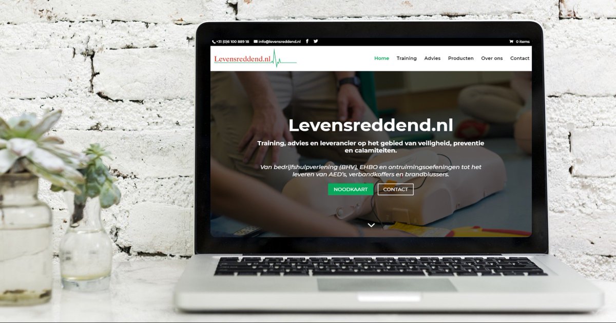 Levensreddend's tweet photo. Heeft u onze nieuwe website al gezien? Neem snel een kijkje op https://t.co/es0BcdDLT9!

https://t.co/CdlBY6tzXi: Training, advies en leverancier op het gebied van veiligheid, preventie en calamiteiten. https://t.co/ZeWPbrp16h