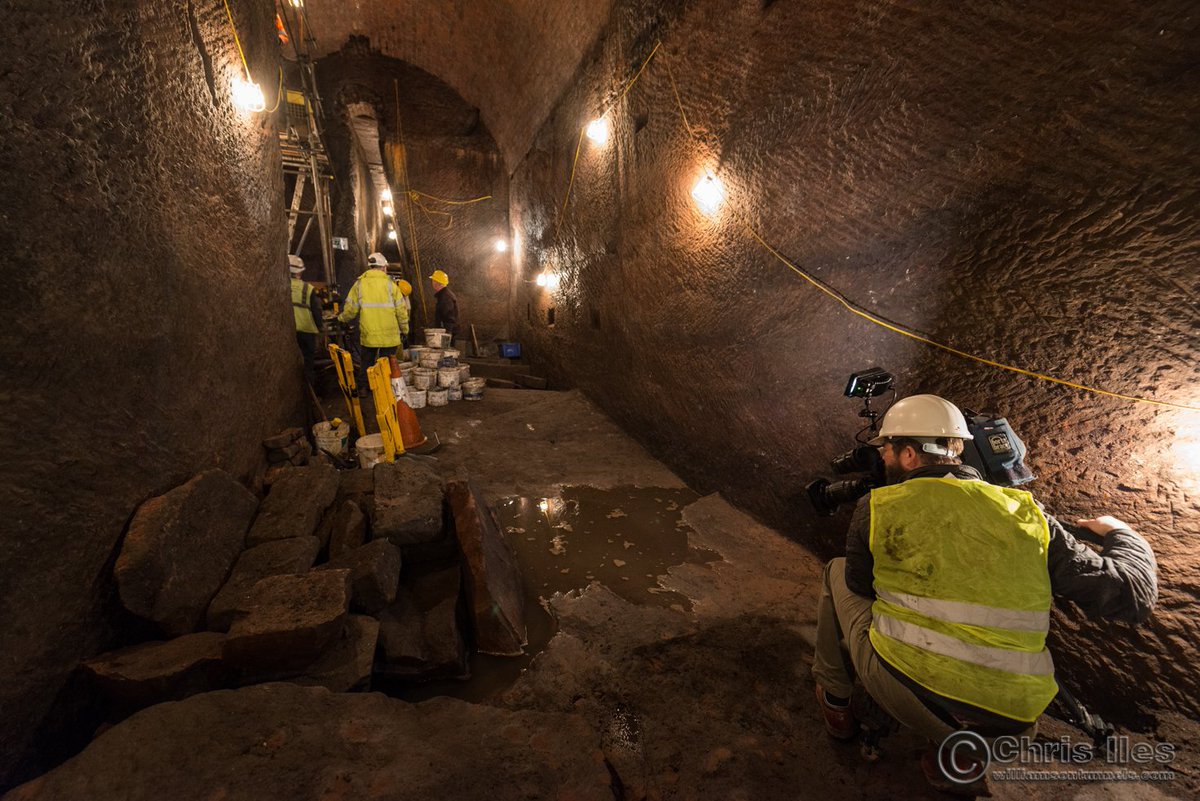 FoWT's tweet photo. We were delighted to welcome @PeterAdamSmith with an @itvnews film crew to Mason St on Wed. Filming for a news feature on the progress of our #BigDig2 in the #BanquetingHall. We will be featured on #ITV News at Ten, tonight (06/04/2018). Be sure to tune in. Hope you enjoy it 🙂 https://t.co/mmHYRqJKp9