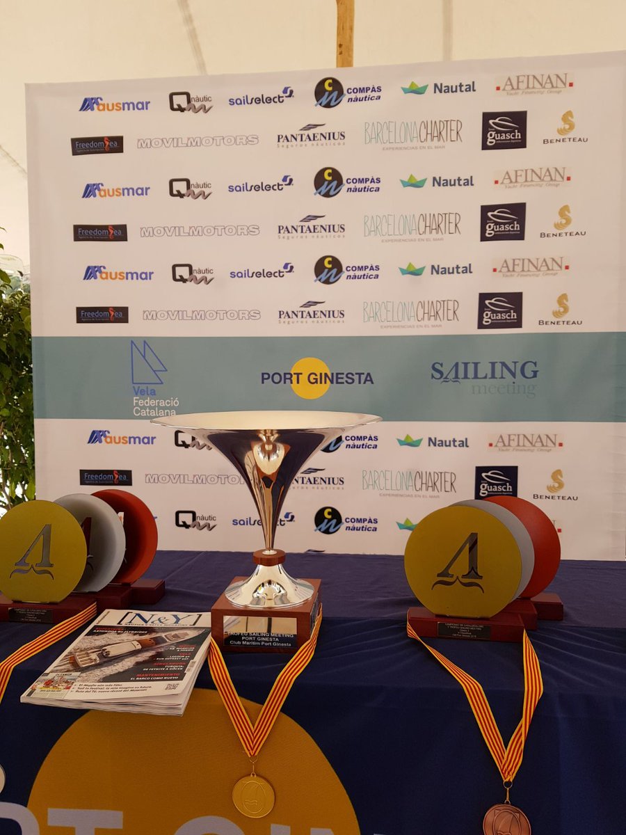 Todo listo para  Campeonato de Catalunya de Cruceros ORC 2018 – V Trofeo <a href="/Sailingmeeting/">Sailing Meeting</a> ► buff.ly/2GCrohB