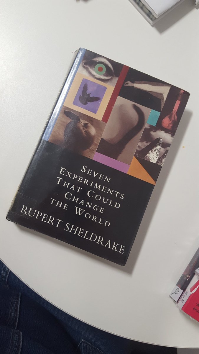 Beforeghosts's tweet image. Ordered this after having some lovely book chats at work with a customer. Now is the pressure to read it as he wants to borrow it next! In about a week!
@lancspublib #librarychat #booklove #rupertsheldrake