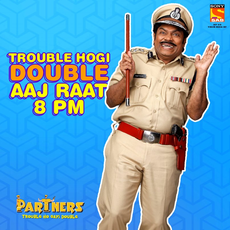 Jab milegi gunaho ko saza tab ayega double mazaa. 

#Partners every Mon - Fri at 8 pm.