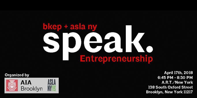 Thinking of starting your own practice? Wondering where to begin? Join us for a joint disciplinary discussion as we learn the details from a great panel on their entrepreneurial journeys. Early bird pricing ends today! RSVP at aslany.org. #aslaNYC