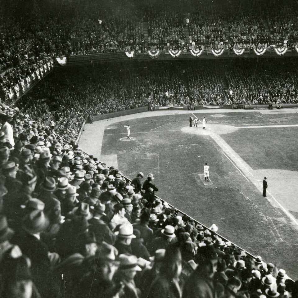CleStartsHere's tweet photo. Happy opening day Clevelanders! PHOTO: League Park 1935 #RallyTogether #TribeTime #CLEStartsHere #thisise #thiswascle https://t.co/MQIimnDYDh