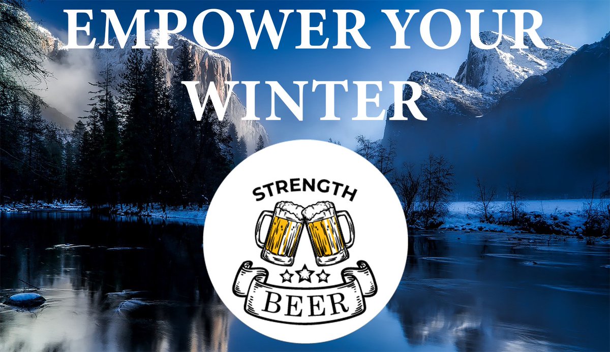 StrengthBeer's tweet photo. It's that time of the year again. #EmpowerTheWorld #EmpowerYourWinter https://t.co/Yxr47jXsWM