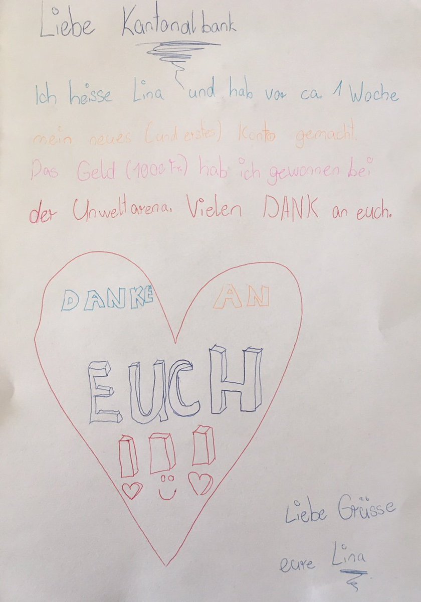 Herzliche Gratulation an Lina aus Zürich (10) - der Gewinnerin unseres Winter Family Days Wettbewerbs!! Lina hat ein Jugendsparkonto mit CHF 1000.- Startguthaben (Sponsorin ZKB) gewonnen. Die Sommer Family Days finden vom 17. Juli bis 19. August statt. <a href="/zkb_ch/">Zürcher Kantonalbank</a> #ZKB #FamilyDays