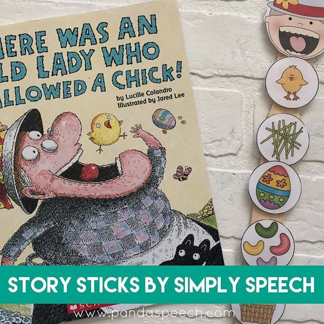 Have you seen these free story sticks (to a favorite book) by <a href="/simply_speech/">kristin</a> ? You can download them for free in her TPT store. I love following her page, she shared the best tips! #slpfollowfriday ift.tt/2qcxdeP