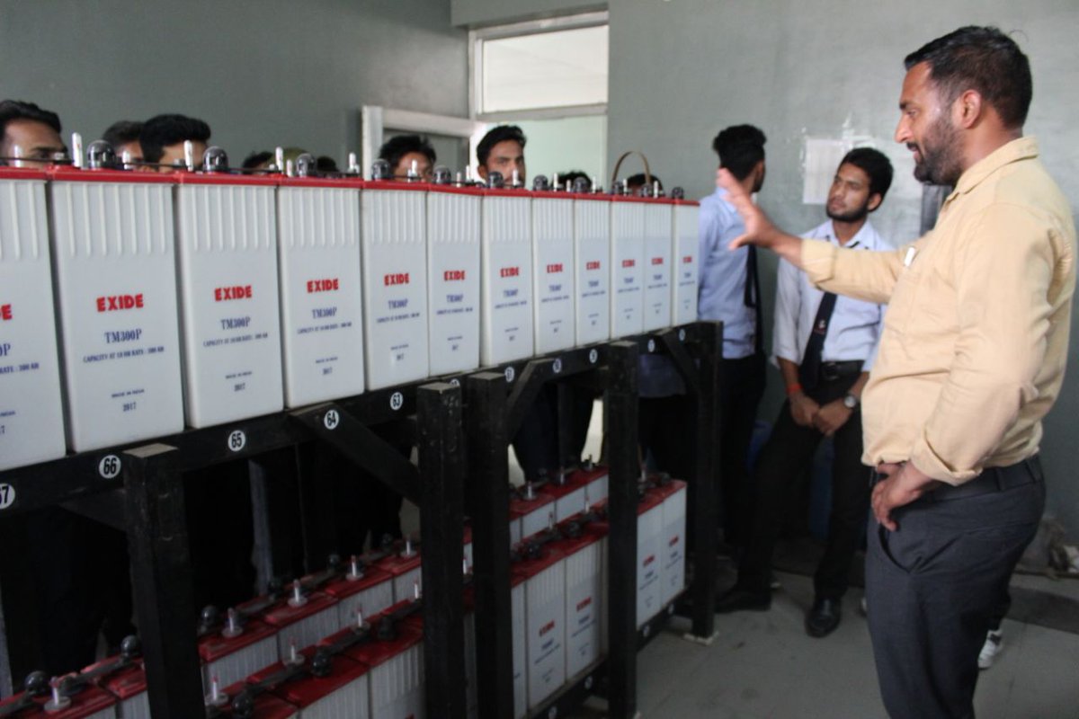 UGICollege's tweet image. Glimpse of Industrial visit to Punjab State Transmission Corporation Limited (#PSTCL), #Lalru for #Polytechnic students.
Explore more at ugi.ac.in