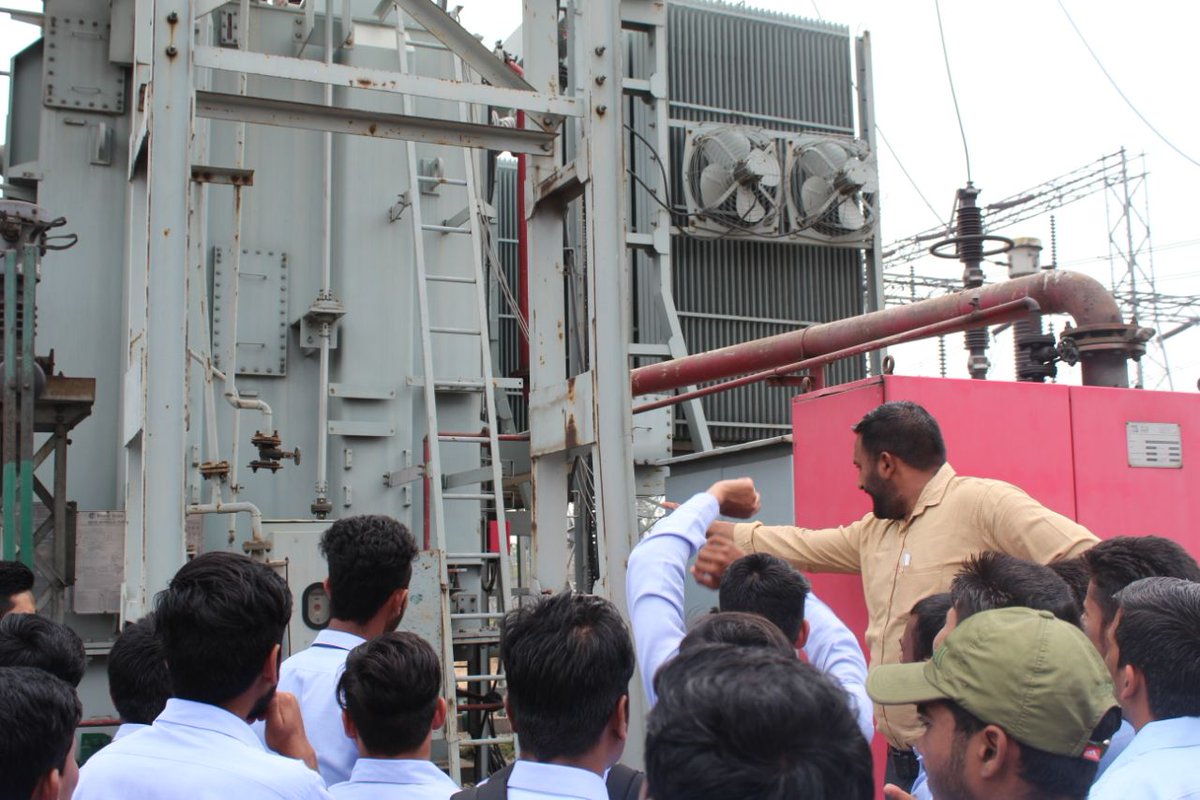 UGICollege's tweet image. Glimpse of Industrial visit to Punjab State Transmission Corporation Limited (#PSTCL), #Lalru for #Polytechnic students.
Explore more at ugi.ac.in