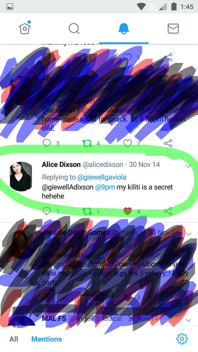 giewellmay_AD's tweet photo. Hahaha! Ms.A @alicedixson Look! #TweeterParty #2014November Naaalala niyo paba to Ms.A hehe iloveyou! haha https://t.co/35xJMTuwys