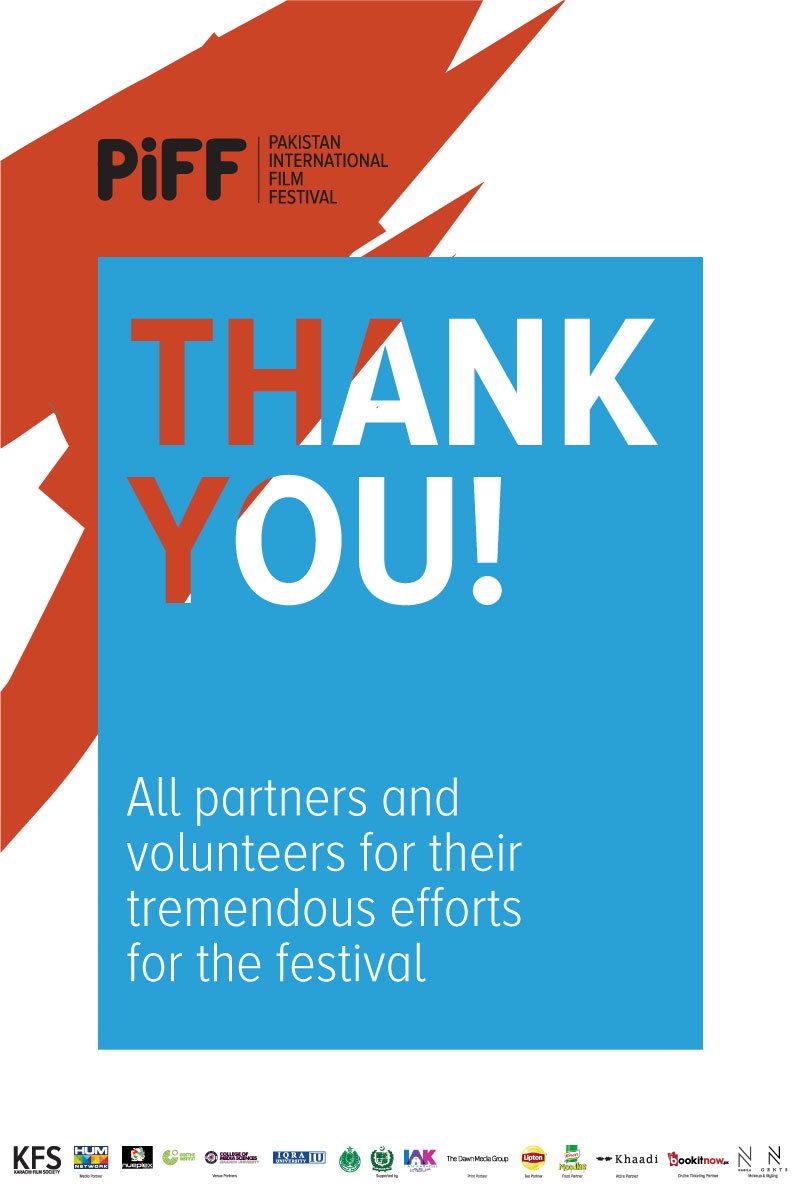 PIFF_Festival's tweet photo. We are overwhelmed by the support and well-wishes of all the people in the first Pakistan International Film Festival.
PIFF is enormously thankful to all the participants, volunteers and our team for their tremendous efforts and continued patronage.
#PIFFkaScene #PIFF2018 https://t.co/QLgZ9bojnU