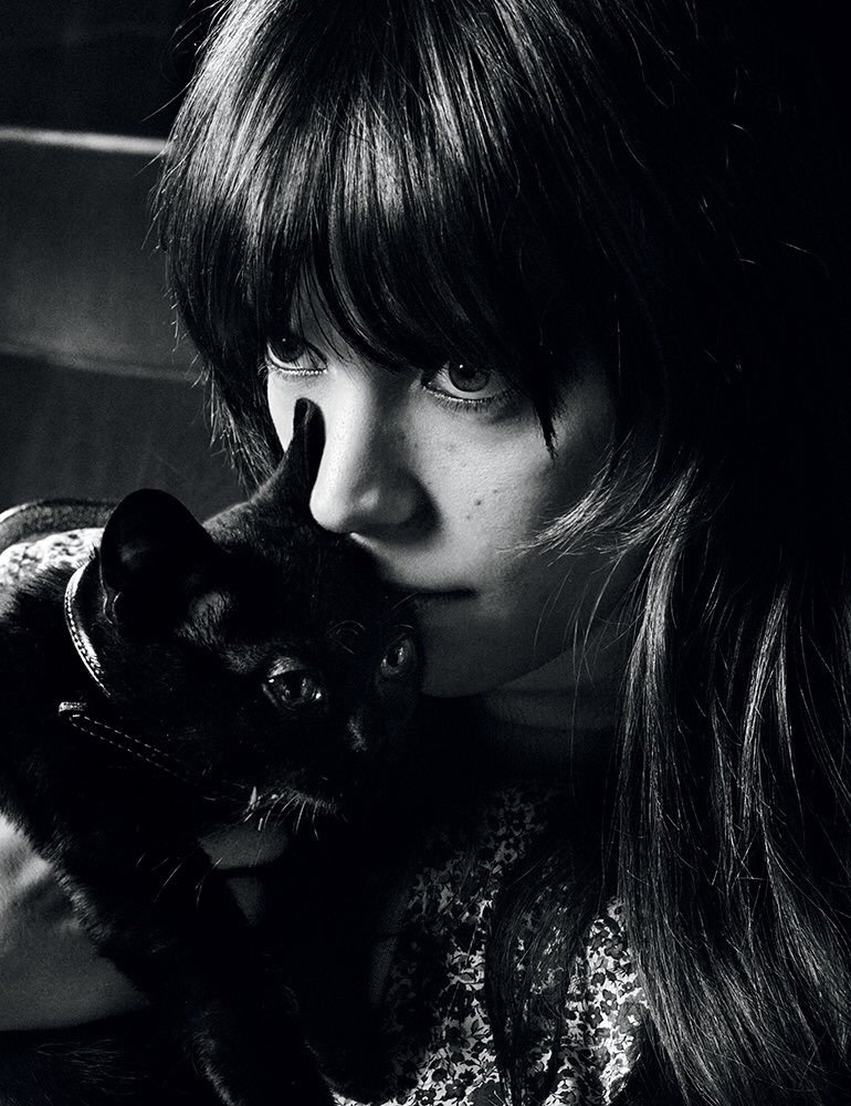 StacyMartinNet's tweet image. #StacyMartin and cats ❤️