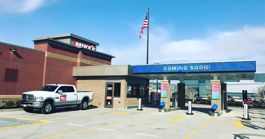 MikesCarwash's tweet photo. Our new Oakley location is lookin’ good! We can’t wait to show the Oakley Community how clean their cars can really be! #TimeToShine #ComingSUPERSoon #MikesCarwash https://t.co/QfInVd5DPv